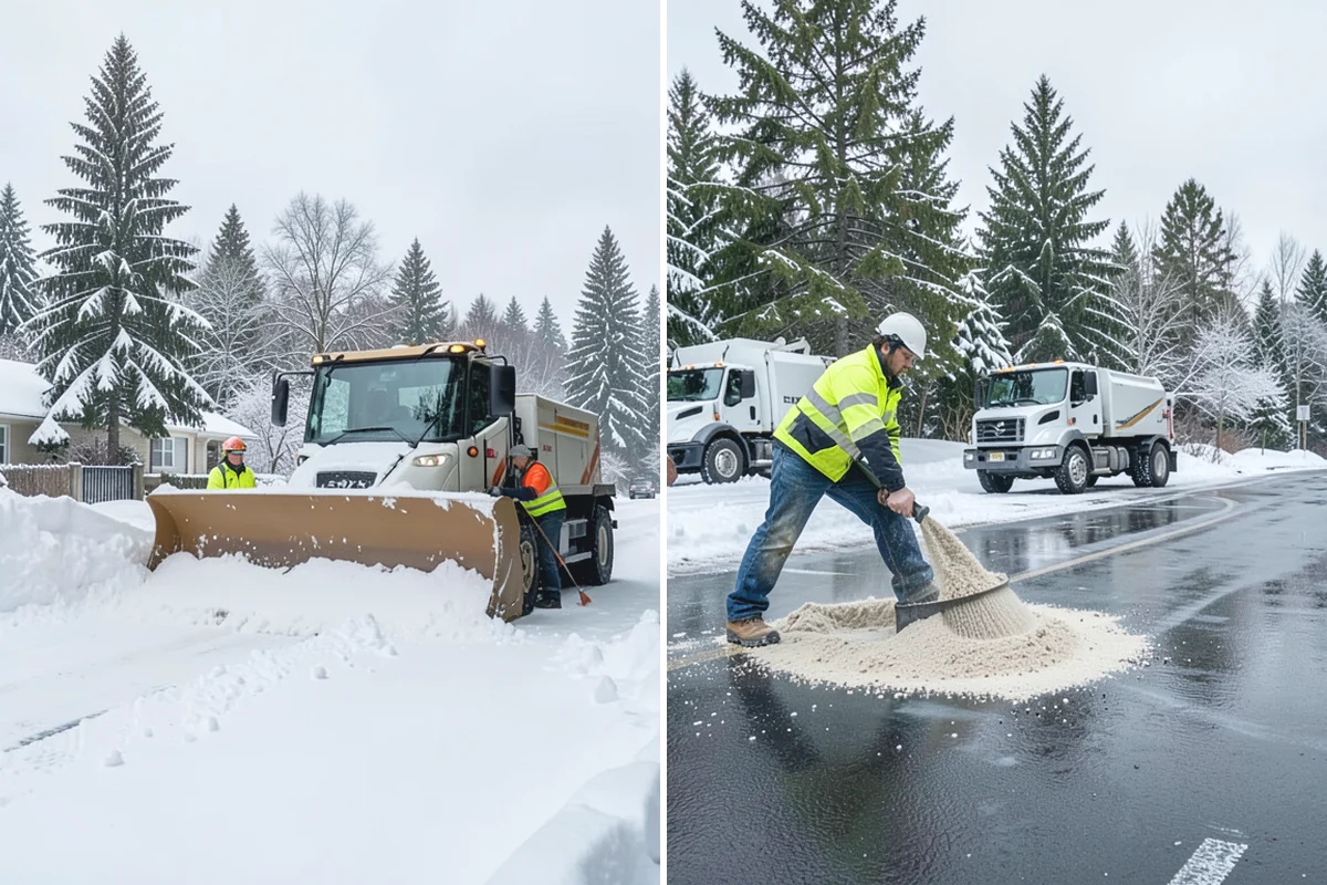 Culvert Thawing in Bonney Lake, Pierce County, WA - We locate the frozen section and assess the blockage extent