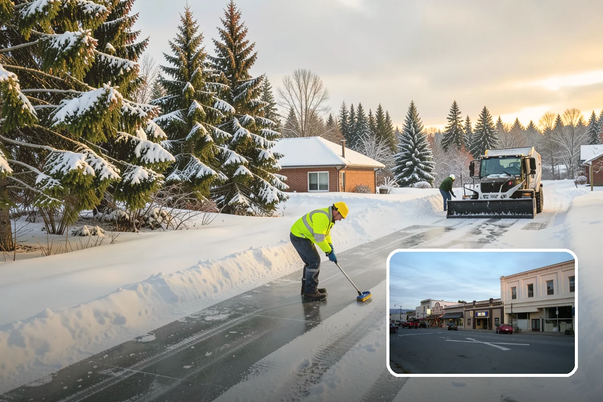 Culvert Thawing in Burlington, Skagit County, WA - Restores drainage before meltwater floods roads and driveways