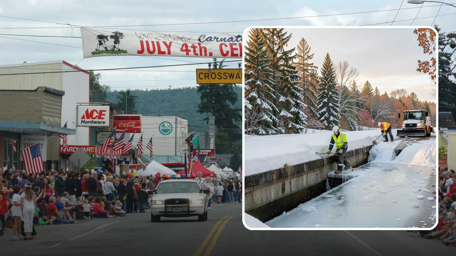 Culvert Thawing in Carnation, King County, WA - We thaw frozen culverts and restore drainage before backed-up meltwater floods your driveway, road, or low-lying property.