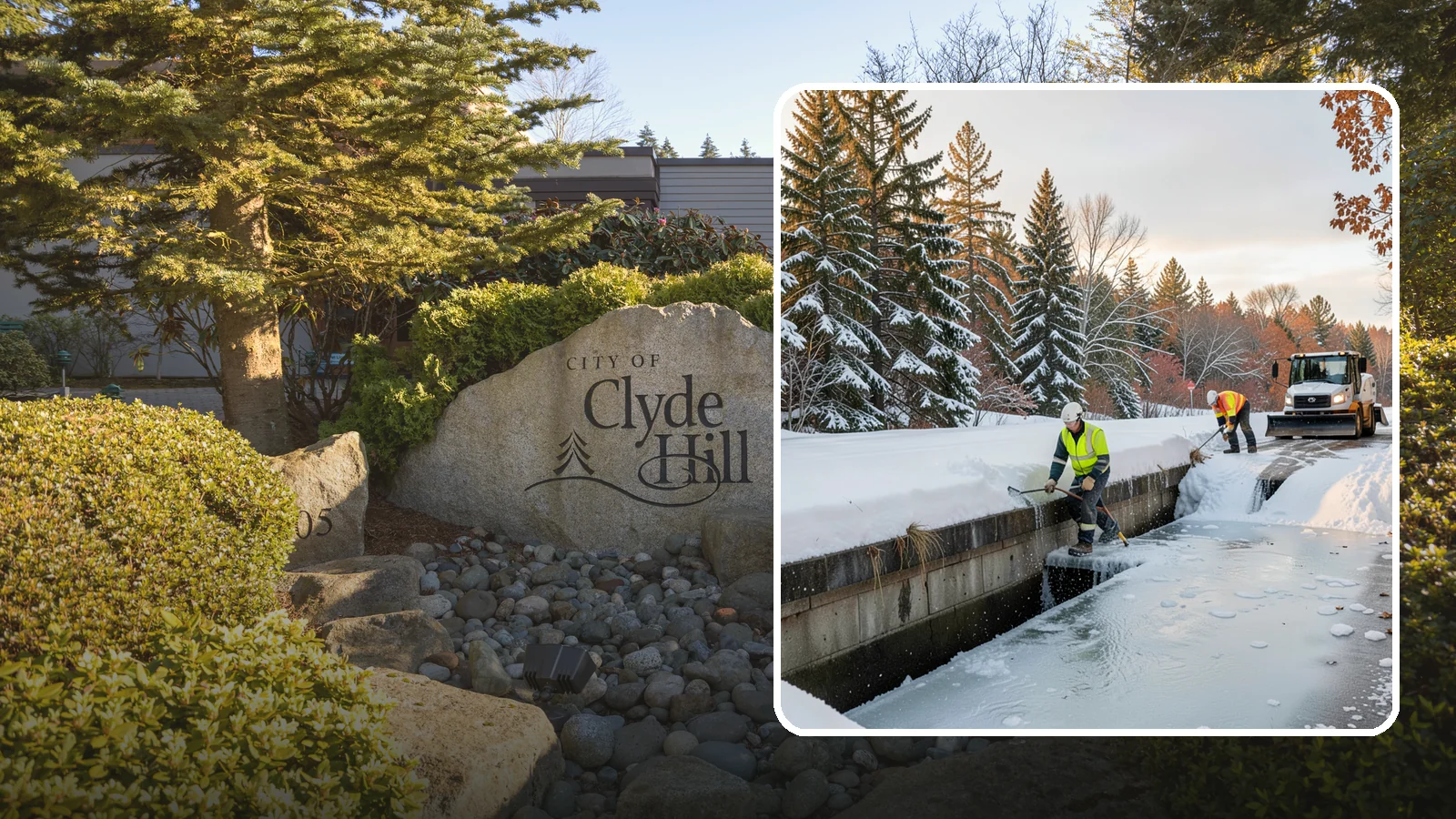 Culvert Thawing in Clyde Hill, King County, WA - We thaw frozen culverts and restore drainage before backed-up meltwater floods your driveway, road, or low-lying property.
