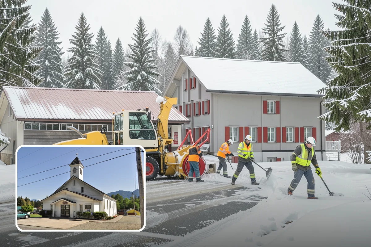 Culvert Thawing in Concrete, Skagit County, WA - Restores drainage before meltwater floods roads and driveways