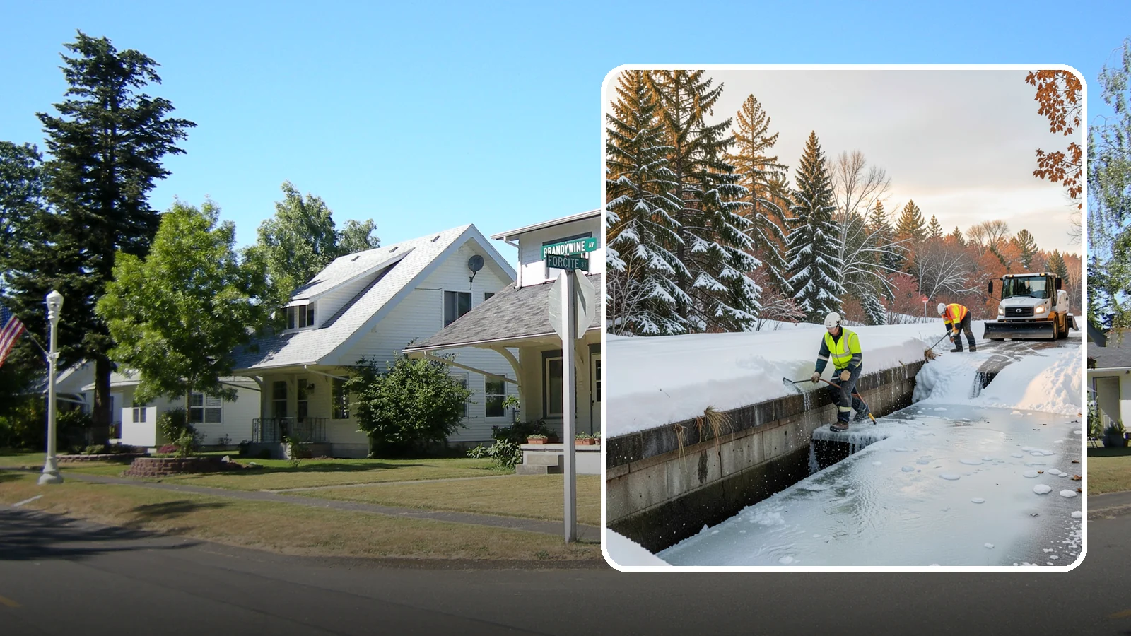 Culvert Thawing in DuPont, Pierce County, WA - We thaw frozen culverts and restore drainage before backed-up meltwater floods your driveway, road, or low-lying property.