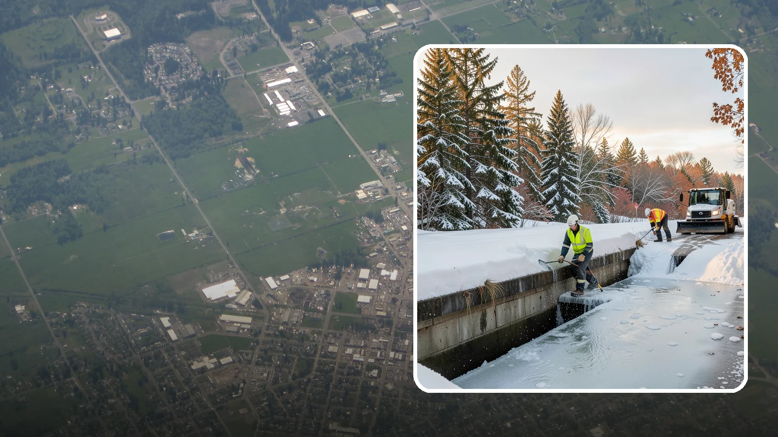 Culvert Thawing in Enumclaw, King County, WA - We thaw frozen culverts and restore drainage before backed-up meltwater floods your driveway, road, or low-lying property.