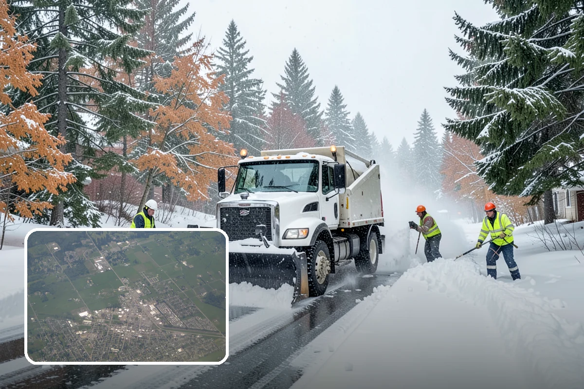 Culvert Thawing in Enumclaw, King County, WA - Restores drainage before meltwater floods roads and driveways