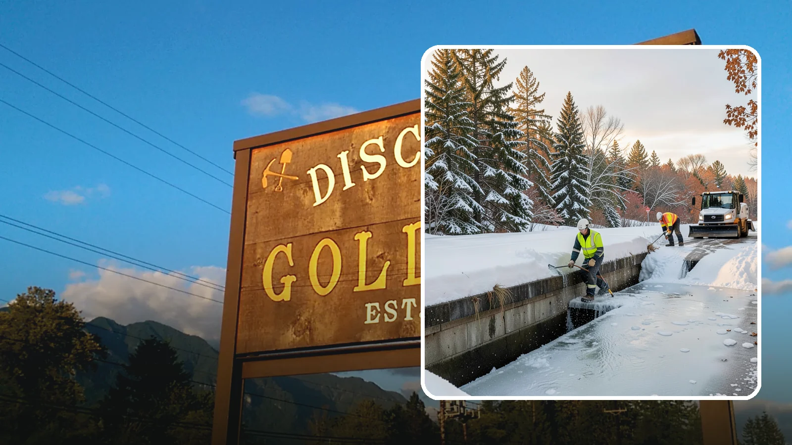 Culvert Thawing in Gold Bar, Snohomish County, WA - We thaw frozen culverts and restore drainage before backed-up meltwater floods your driveway, road, or low-lying property.