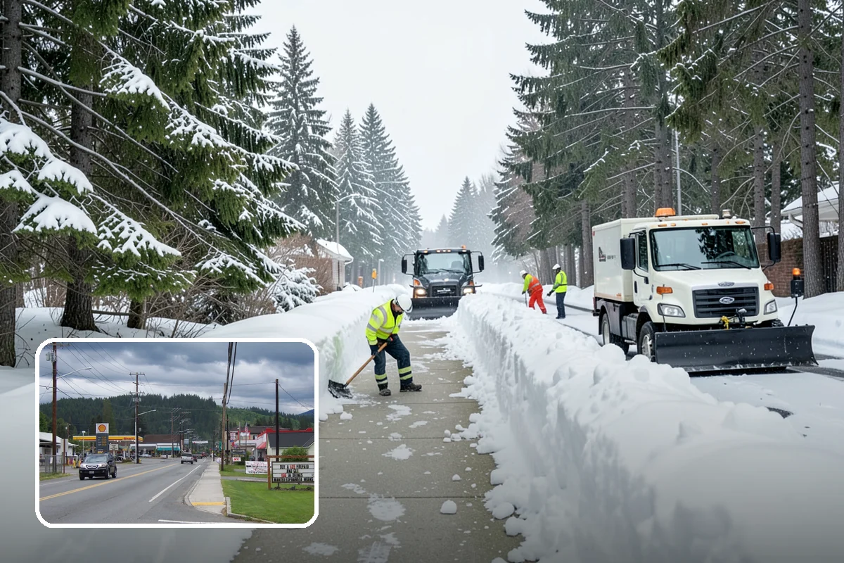 Culvert Thawing in Granite Falls, Snohomish County, WA - Restores drainage before meltwater floods roads and driveways