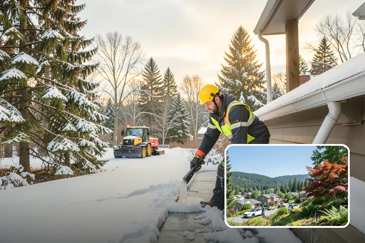 Culvert Thawing in Index, Snohomish County, WA - Restores drainage before meltwater floods roads and driveways