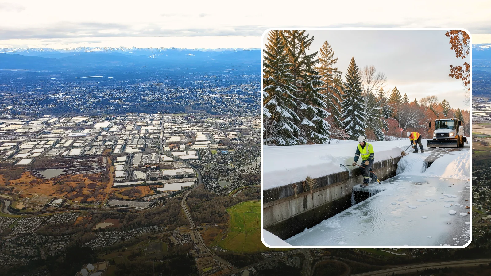 Culvert Thawing in Kent, King County, WA - We thaw frozen culverts and restore drainage before backed-up meltwater floods your driveway, road, or low-lying property.