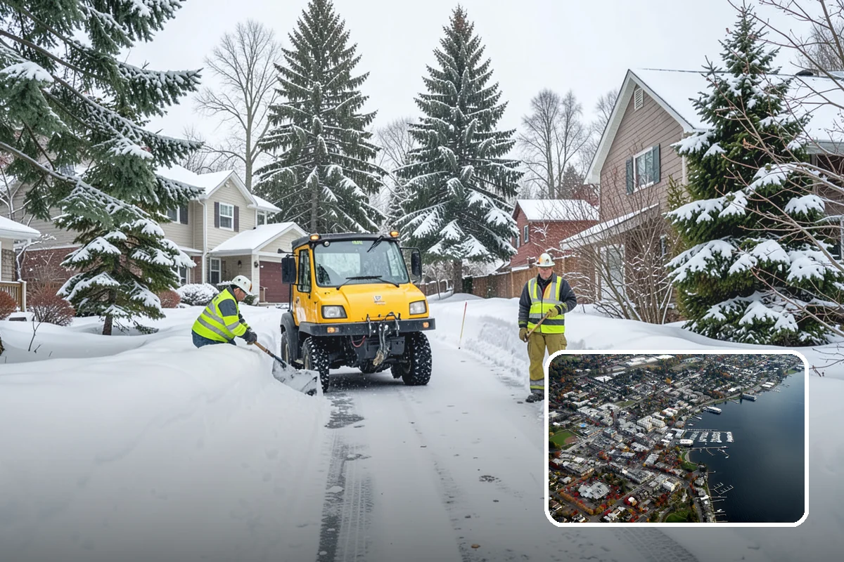 Culvert Thawing in Kirkland, King County, WA - Restores drainage before meltwater floods roads and driveways