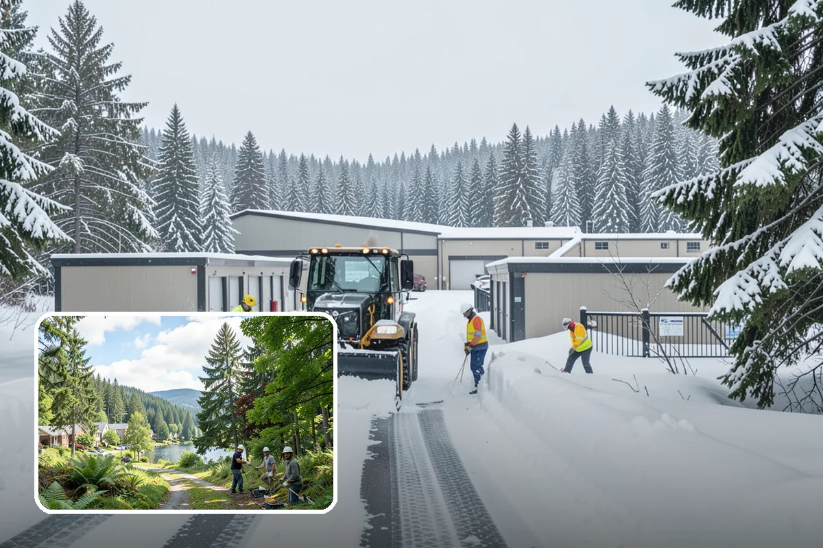 Culvert Thawing in Lake Forest Park, King County, WA - Restores drainage before meltwater floods roads and driveways