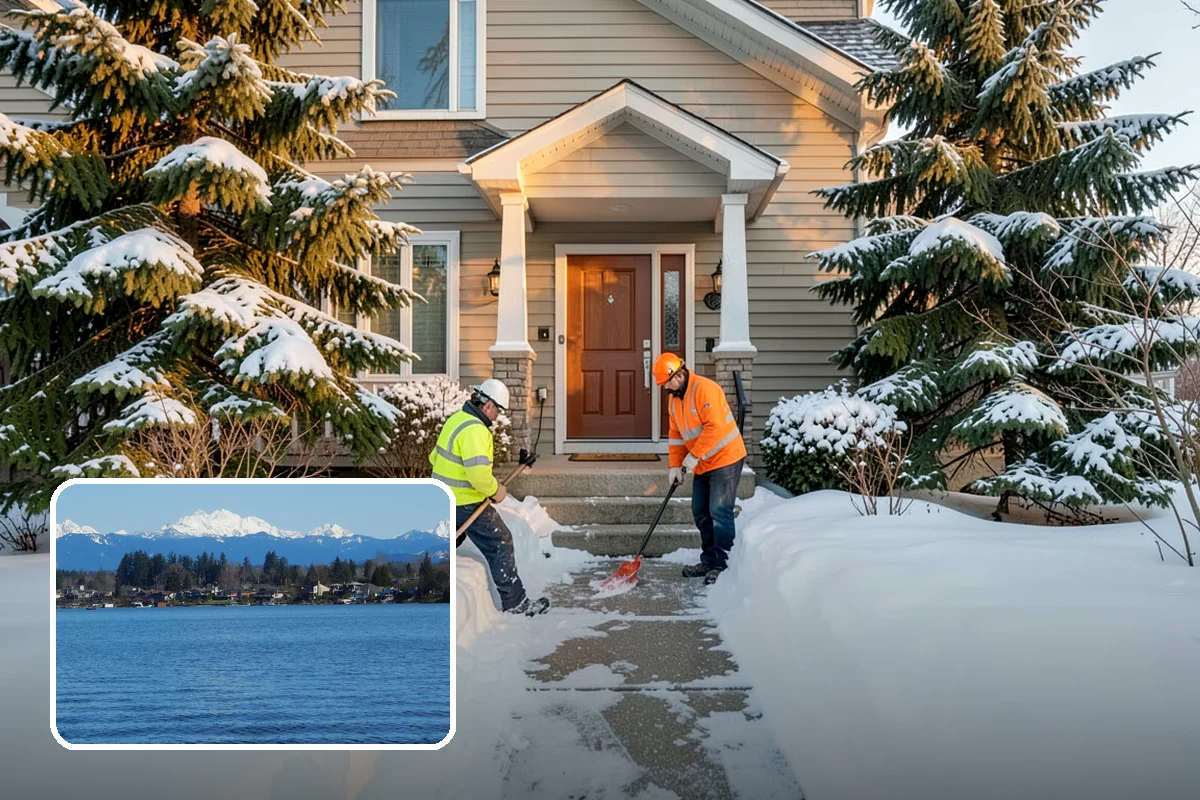 Culvert Thawing in Lake Stevens, Snohomish County, WA - Restores drainage before meltwater floods roads and driveways