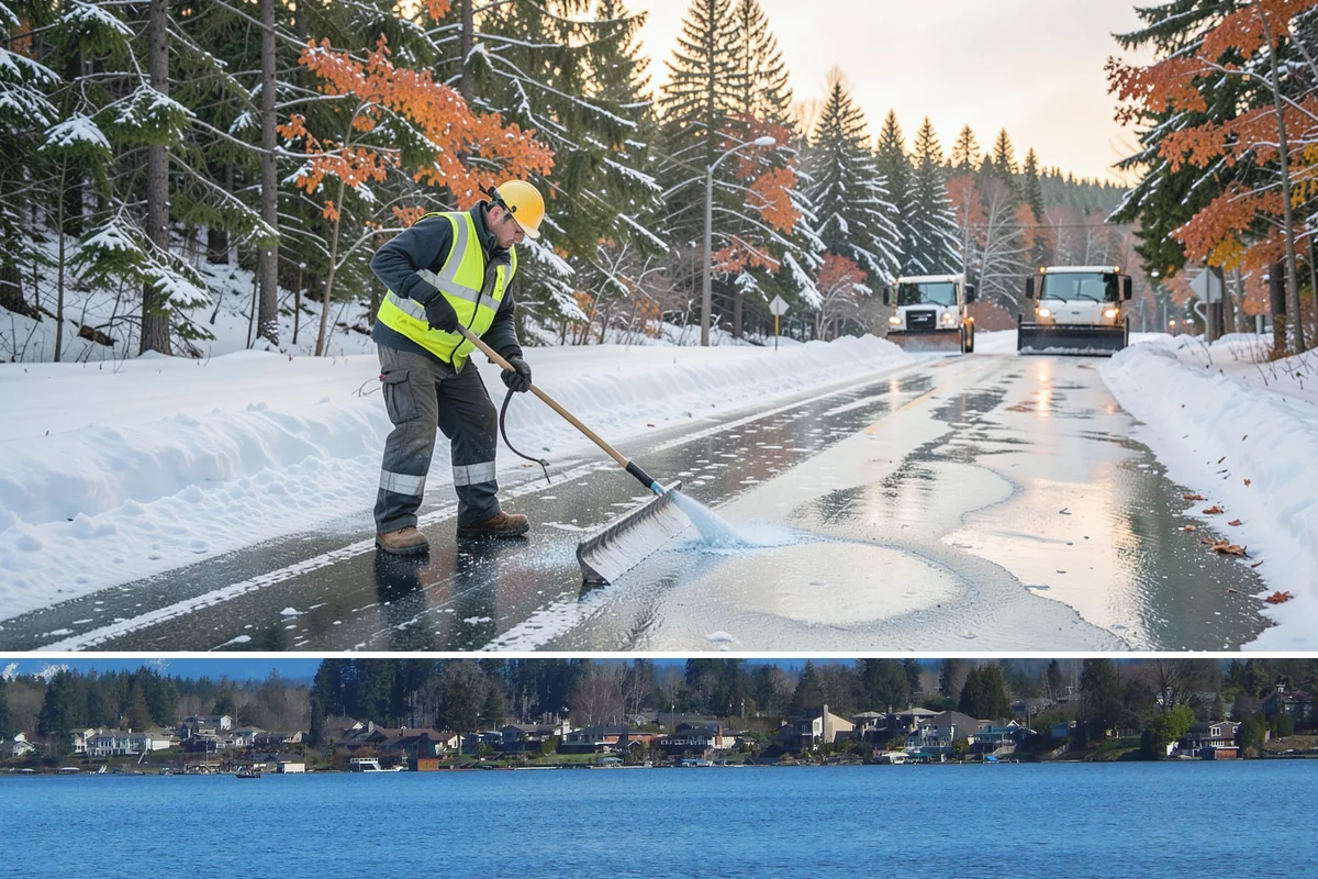Culvert Thawing in Lake Stevens, Snohomish County, WA - Culvert freezing is most likely during arctic outflow events in December through February, especially when a hard freeze follows...