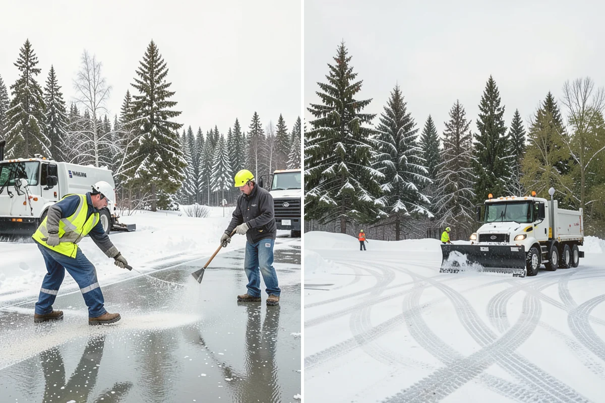 Culvert Thawing in Langley, Island County, WA - We locate the frozen section and assess the blockage extent