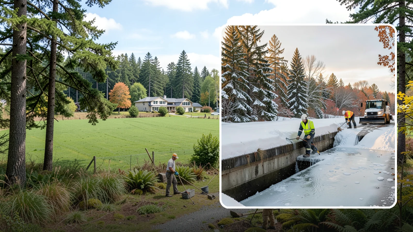 Culvert Thawing in Lyman, Skagit County, WA - We thaw frozen culverts and restore drainage before backed-up meltwater floods your driveway, road, or low-lying property.