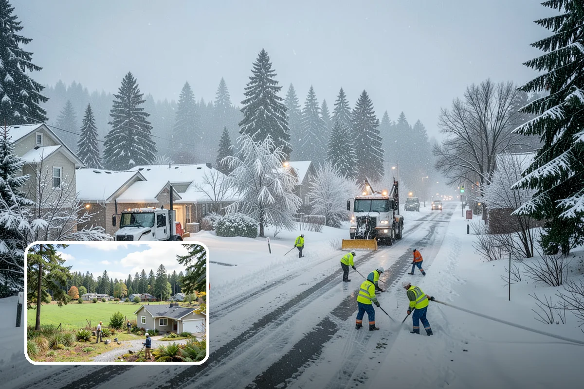 Culvert Thawing in Lyman, Skagit County, WA - Restores drainage before meltwater floods roads and driveways