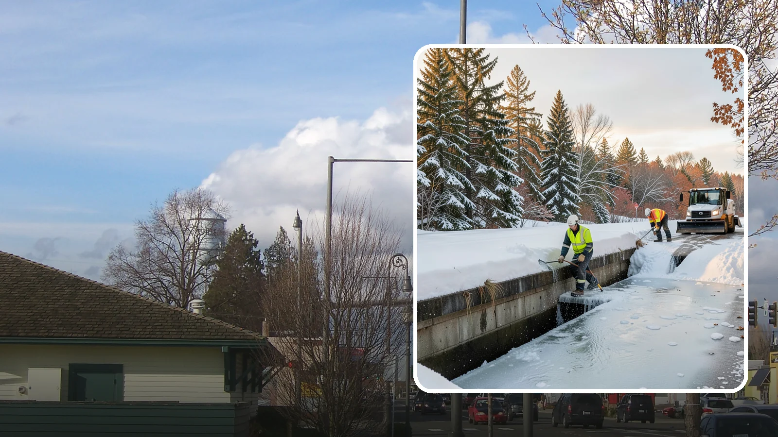 Culvert Thawing in Marysville, Snohomish County, WA - We thaw frozen culverts and restore drainage before backed-up meltwater floods your driveway, road, or low-lying property.