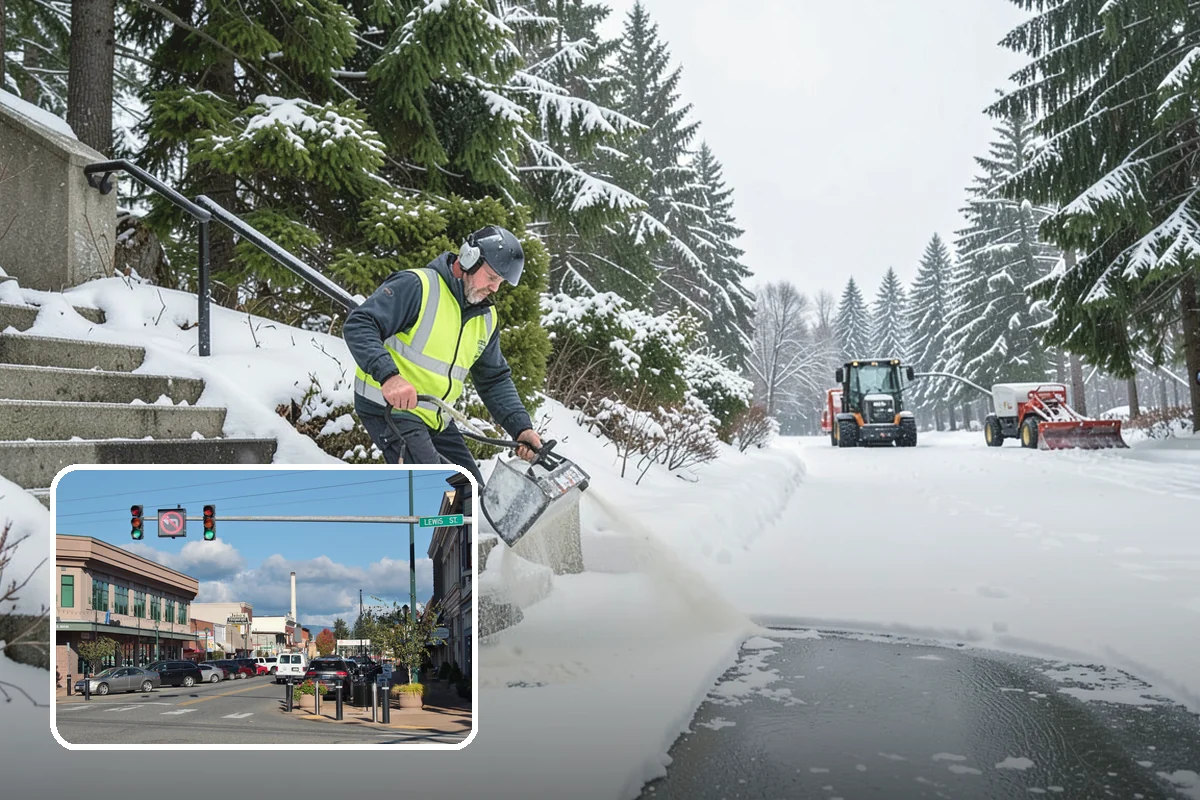 Culvert Thawing in Monroe, Snohomish County, WA - Restores drainage before meltwater floods roads and driveways