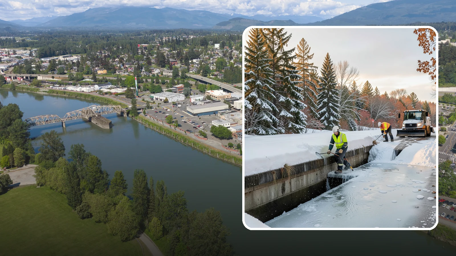 Culvert Thawing in Mount Vernon, Skagit County, WA - We thaw frozen culverts and restore drainage before backed-up meltwater floods your driveway, road, or low-lying property.