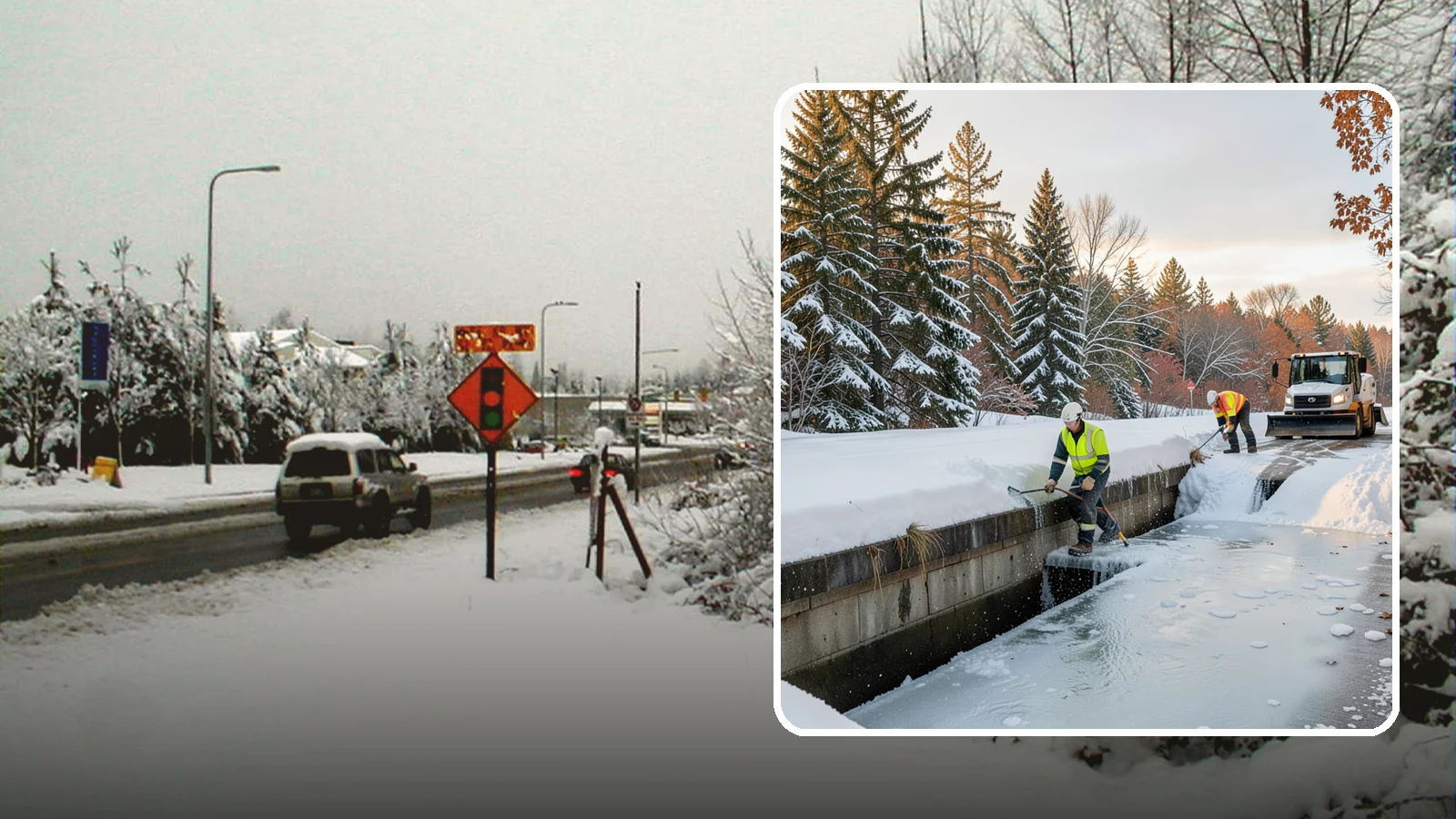 Culvert Thawing in Newcastle, King County, WA - We thaw frozen culverts and restore drainage before backed-up meltwater floods your driveway, road, or low-lying property.