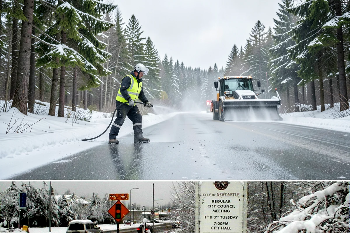 Culvert Thawing in Newcastle, King County, WA - Culvert freezing is most likely during arctic outflow events in December through February, especially when a hard freeze follows...