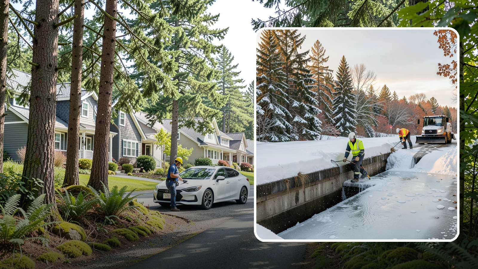 Culvert Thawing in Normandy Park, King County, WA - We thaw frozen culverts and restore drainage before backed-up meltwater floods your driveway, road, or low-lying property.