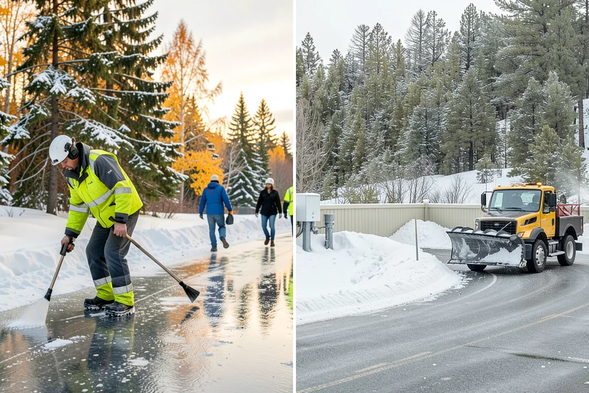 Culvert Thawing in Normandy Park, King County, WA - We locate the frozen section and assess the blockage extent