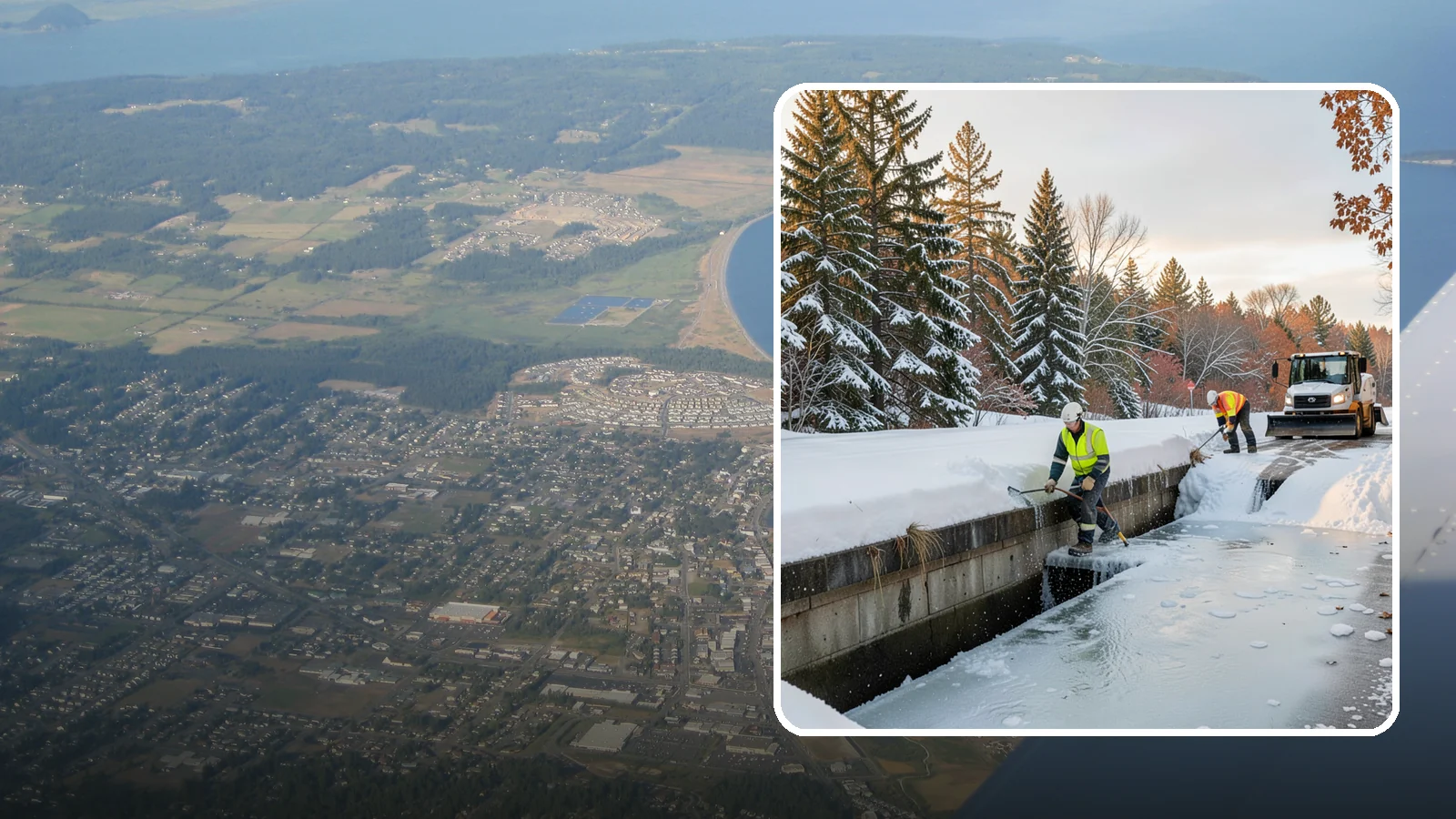 Culvert Thawing in Oak Harbor, Island County, WA - We thaw frozen culverts and restore drainage before backed-up meltwater floods your driveway, road, or low-lying property.