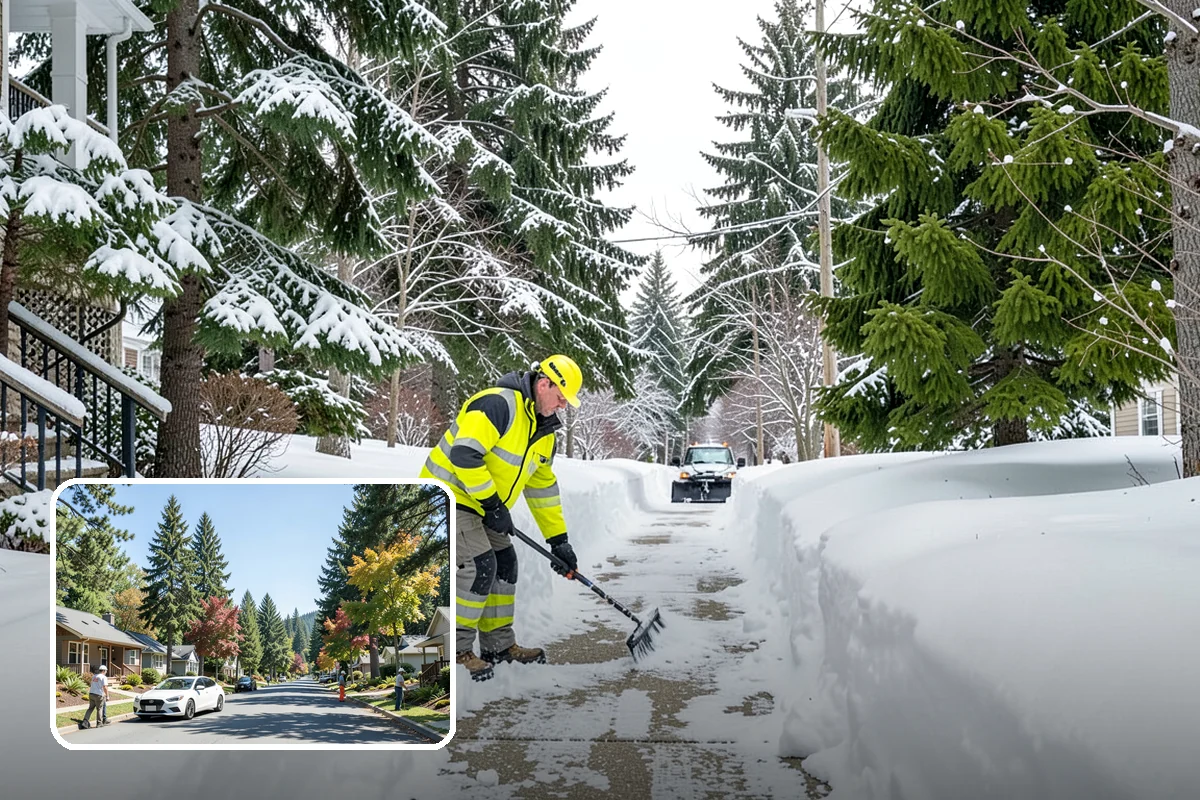 Culvert Thawing in Orting, Pierce County, WA - Restores drainage before meltwater floods roads and driveways