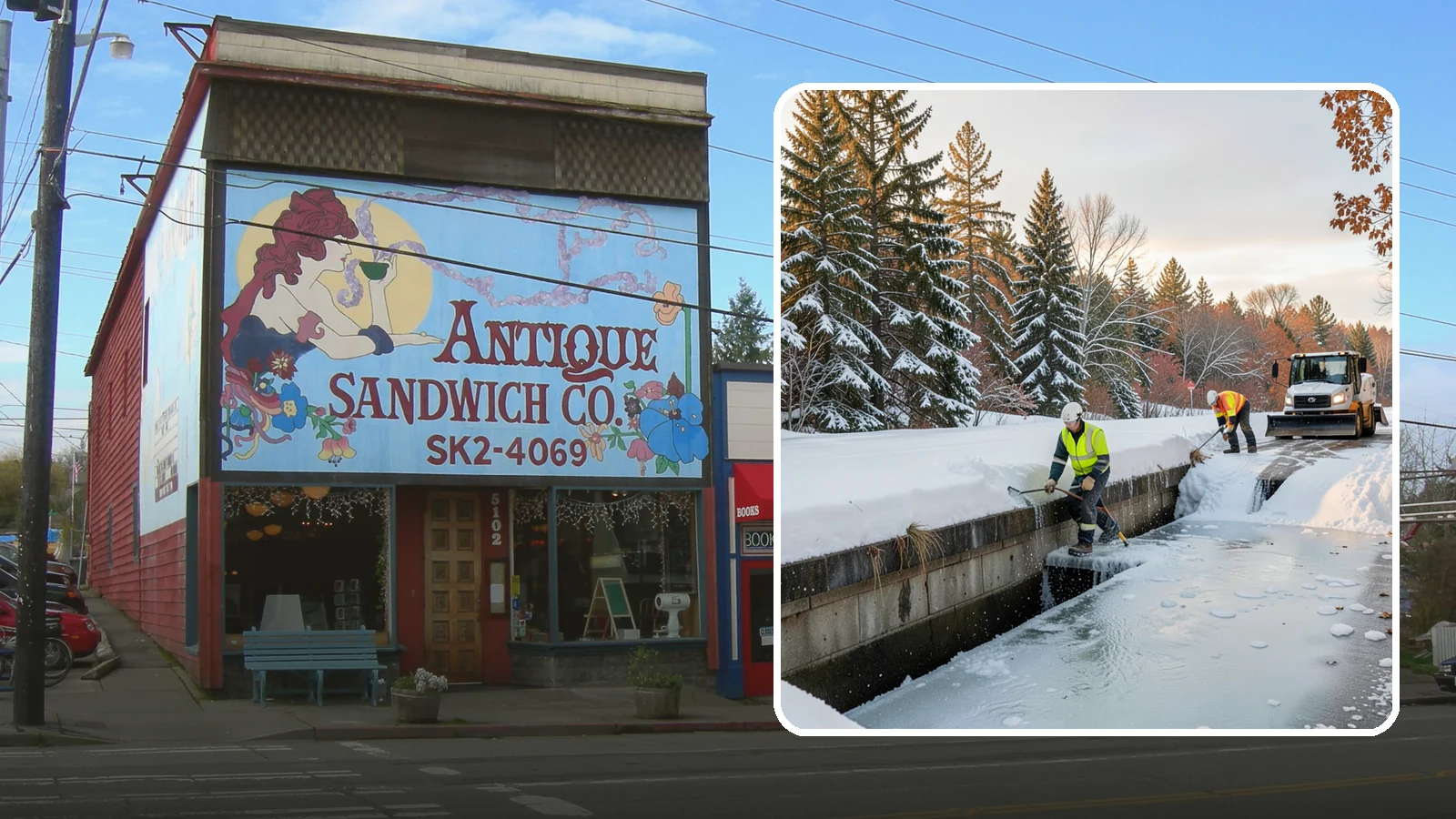 Culvert Thawing in Ruston, Pierce County, WA - We thaw frozen culverts and restore drainage before backed-up meltwater floods your driveway, road, or low-lying property.