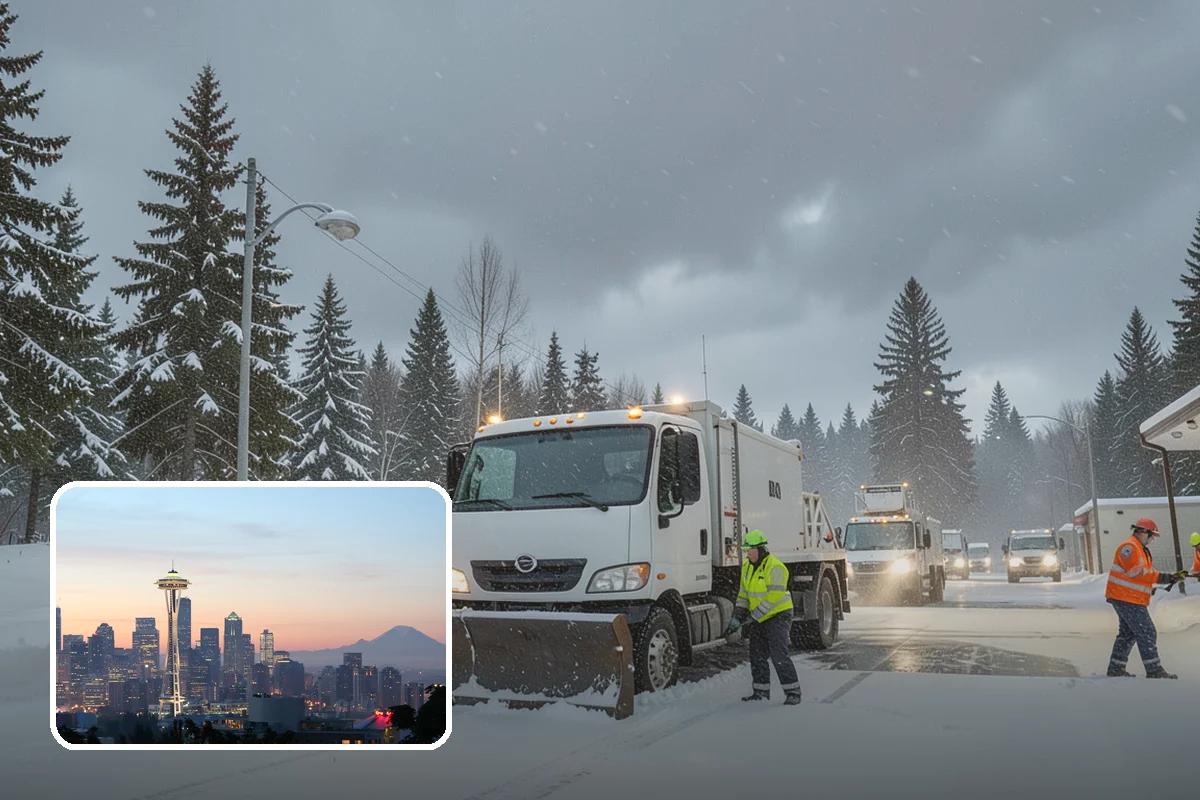 Culvert Thawing in Seattle, King County, WA - Restores drainage before meltwater floods roads and driveways