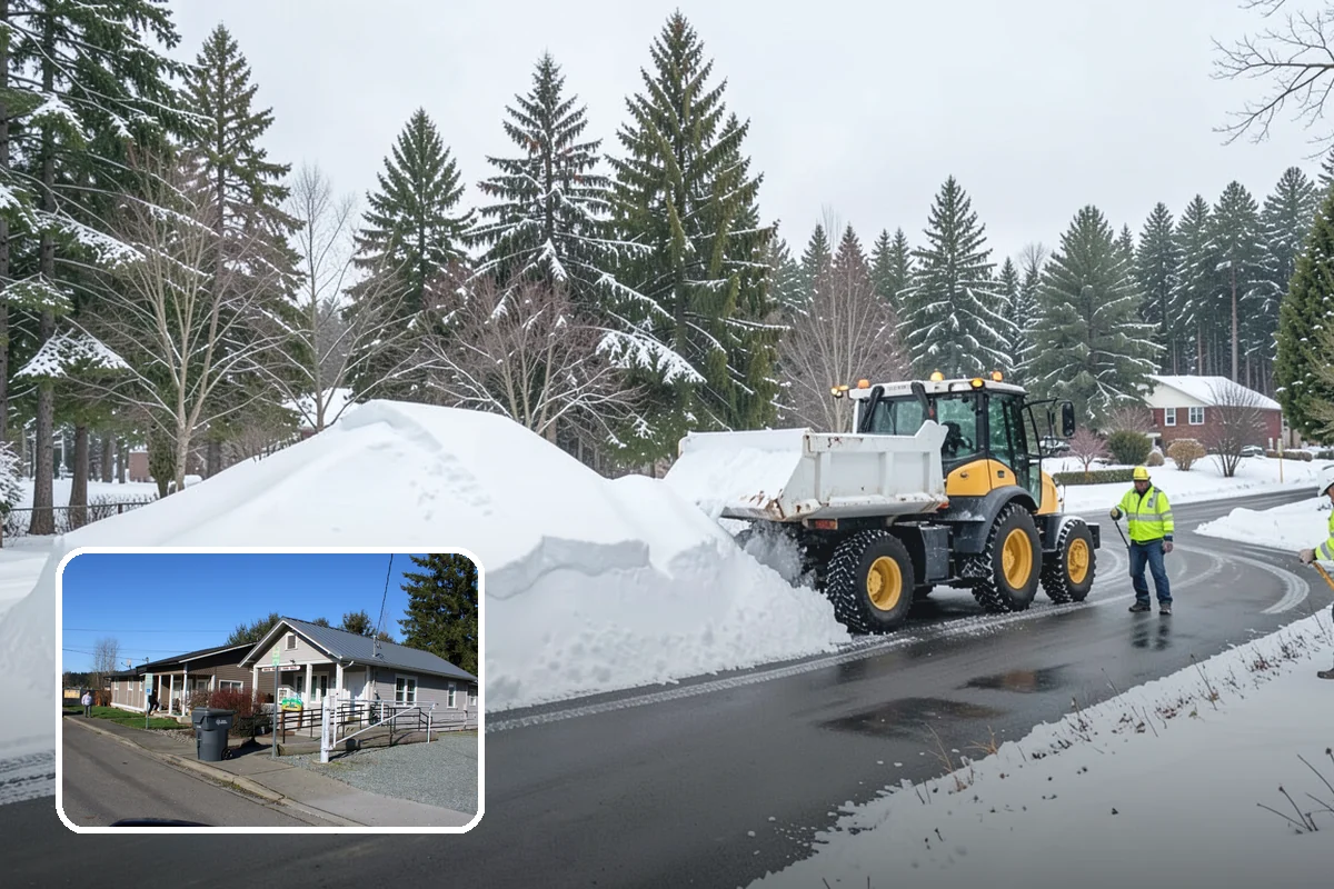 Culvert Thawing in South Prairie, Pierce County, WA - Restores drainage before meltwater floods roads and driveways