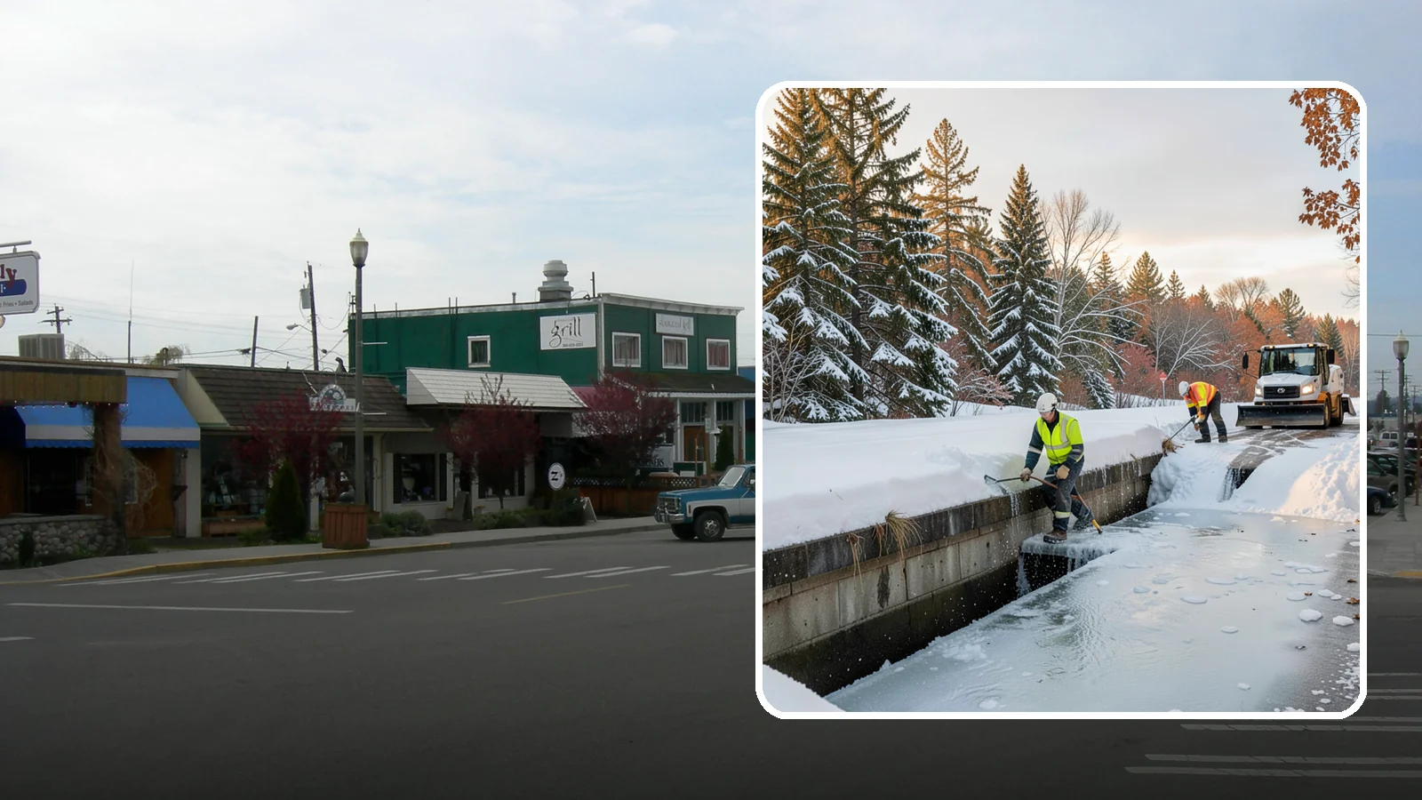 Culvert Thawing in Stanwood, Snohomish County, WA - We thaw frozen culverts and restore drainage before backed-up meltwater floods your driveway, road, or low-lying property.