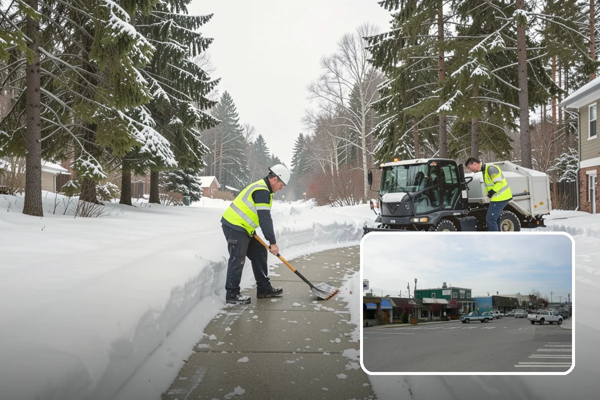Culvert Thawing in Stanwood, Snohomish County, WA - Restores drainage before meltwater floods roads and driveways
