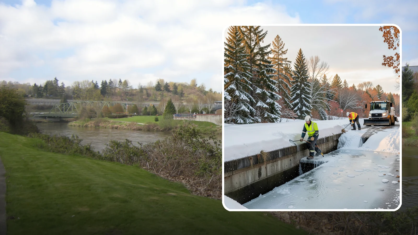 Culvert Thawing in Tukwila, King County, WA - We thaw frozen culverts and restore drainage before backed-up meltwater floods your driveway, road, or low-lying property.