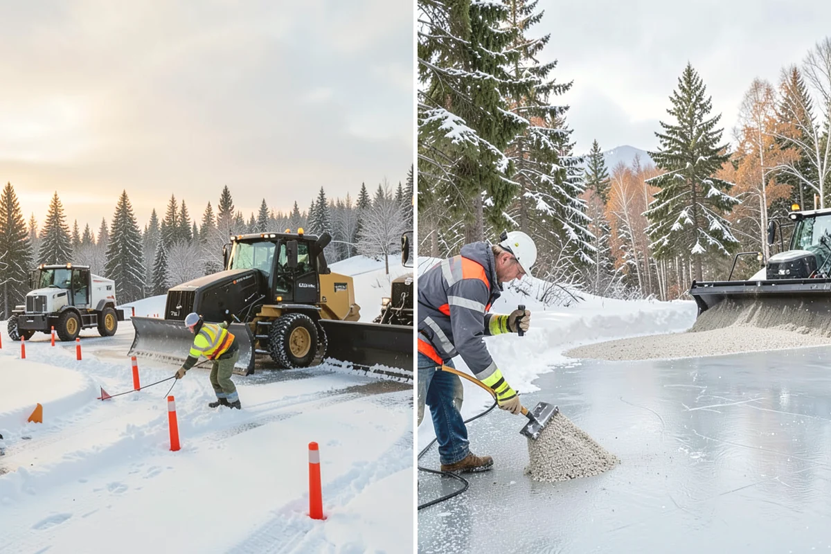 Culvert Thawing in University Place, Pierce County, WA - We locate the frozen section and assess the blockage extent