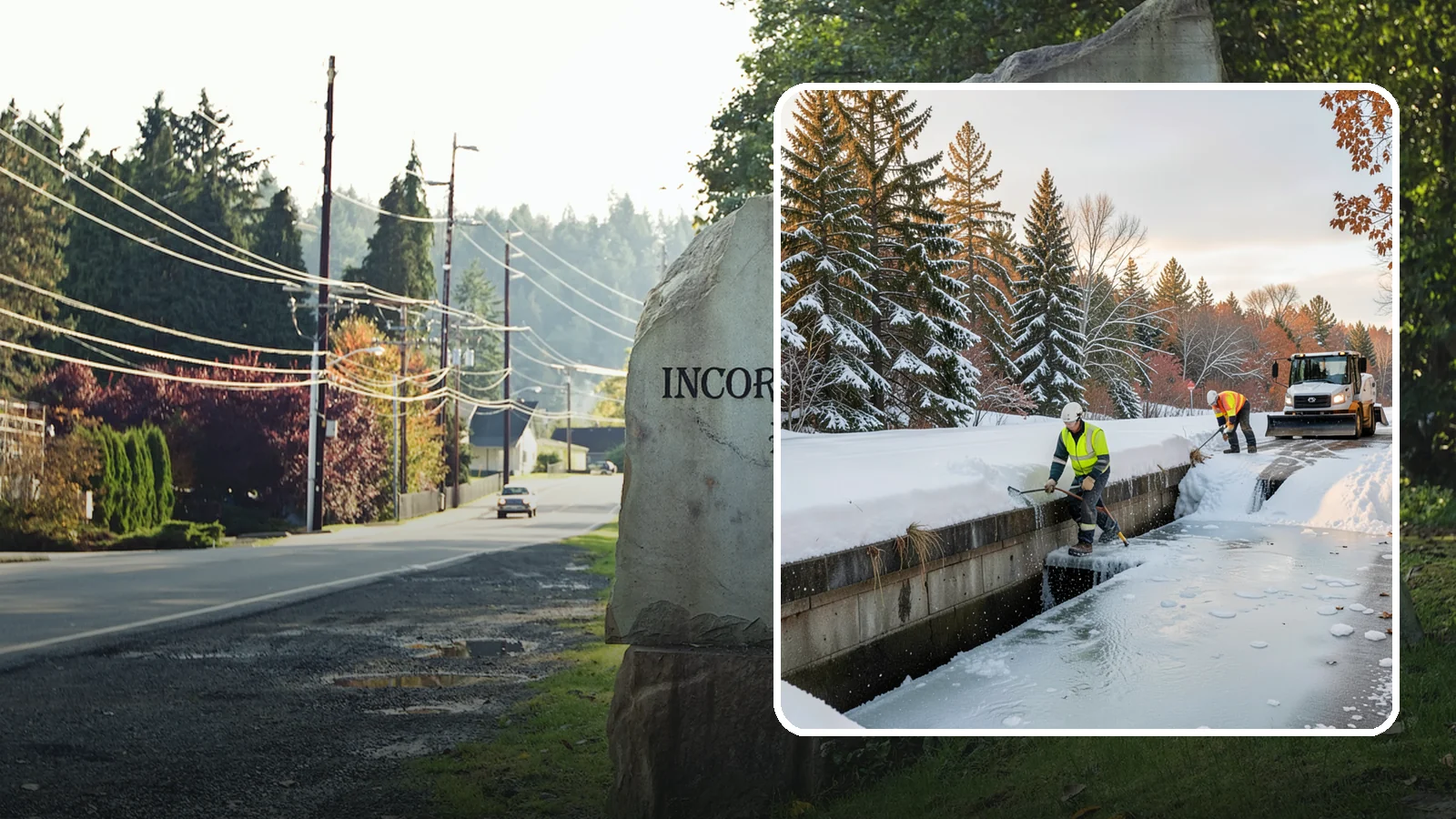 Culvert Thawing in Wilkeson, Pierce County, WA - We thaw frozen culverts and restore drainage before backed-up meltwater floods your driveway, road, or low-lying property.