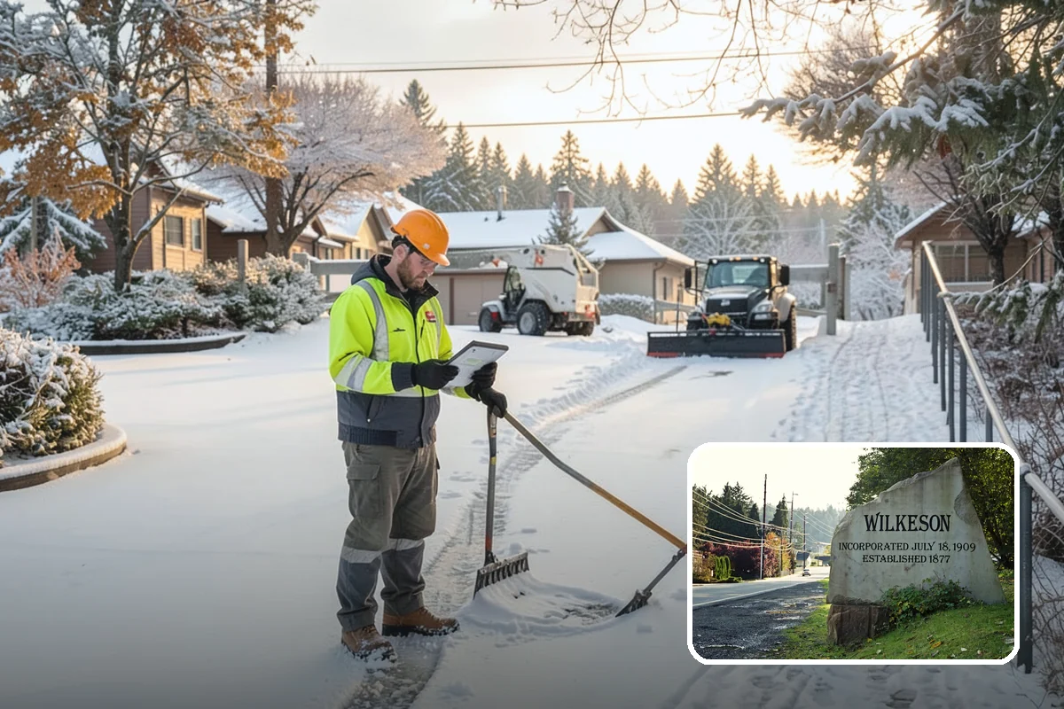 Culvert Thawing in Wilkeson, Pierce County, WA - Restores drainage before meltwater floods roads and driveways