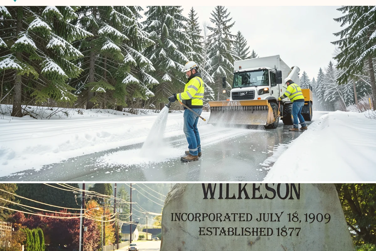 Culvert Thawing in Wilkeson, Pierce County, WA - Culvert freezing is most likely during arctic outflow events in December through February, especially when a hard freeze follows...