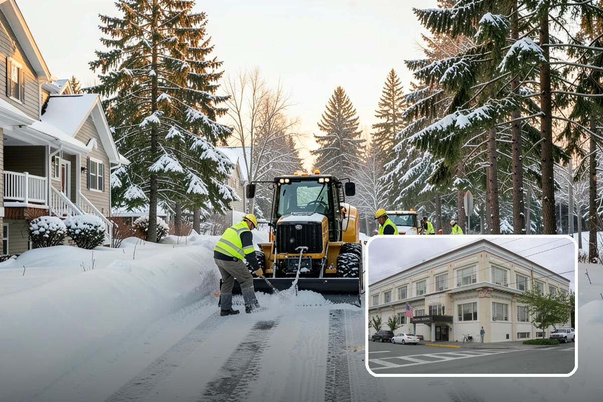 Data Center Snow Removal in Anacortes, Skagit County, WA - Generator pads and fuel lanes cleared as top priority