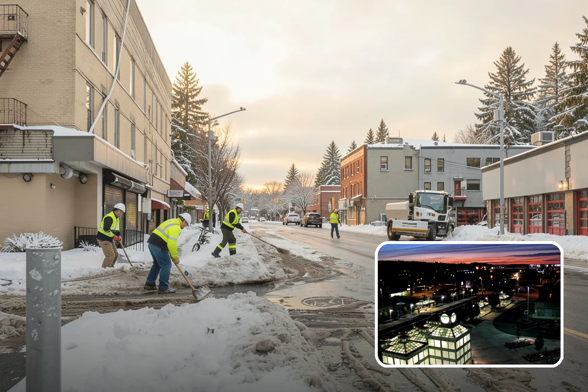 Data Center Snow Removal in Auburn, King County, WA - Generator pads and fuel lanes cleared as top priority