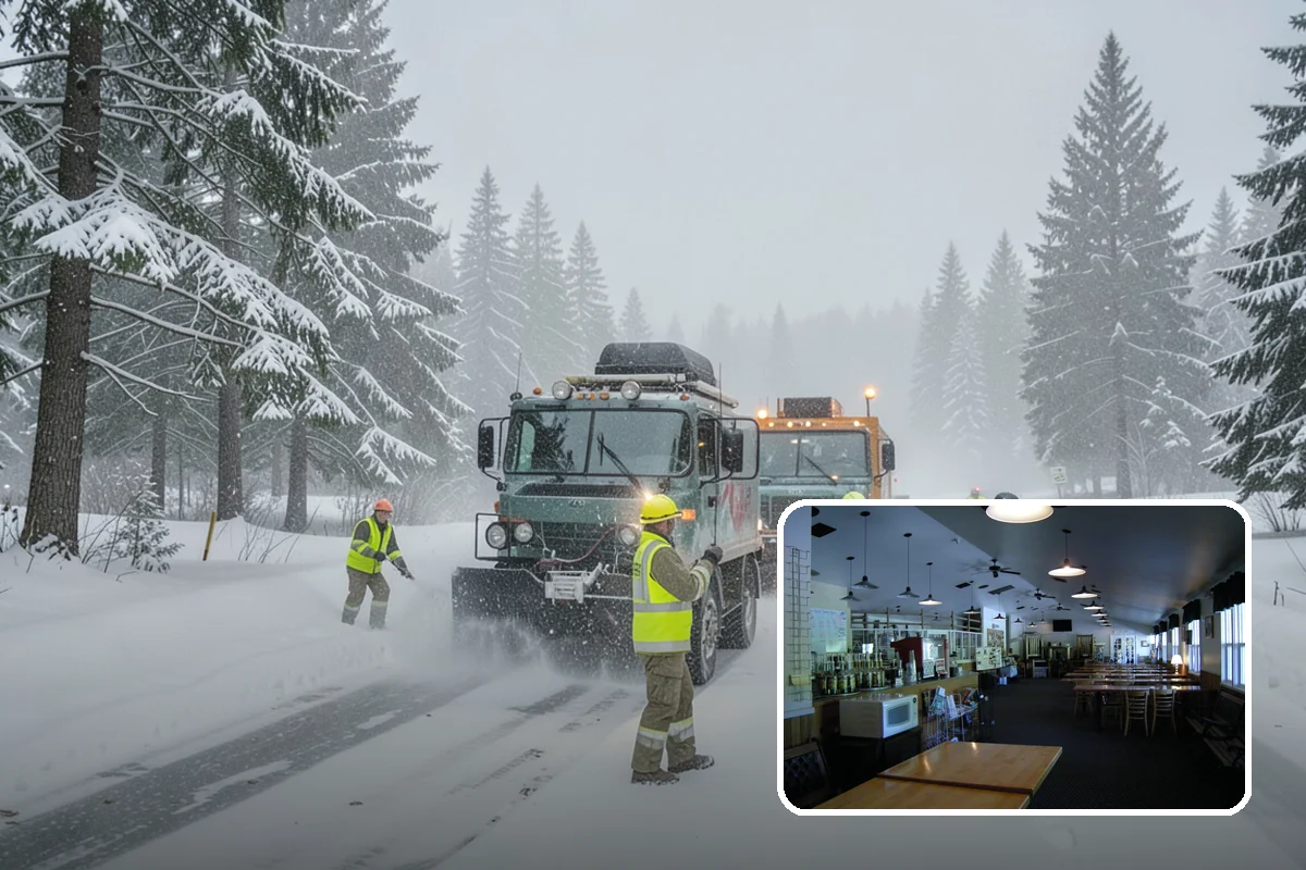 Data Center Snow Removal in Black Diamond, King County, WA - Generator pads and fuel lanes cleared as top priority