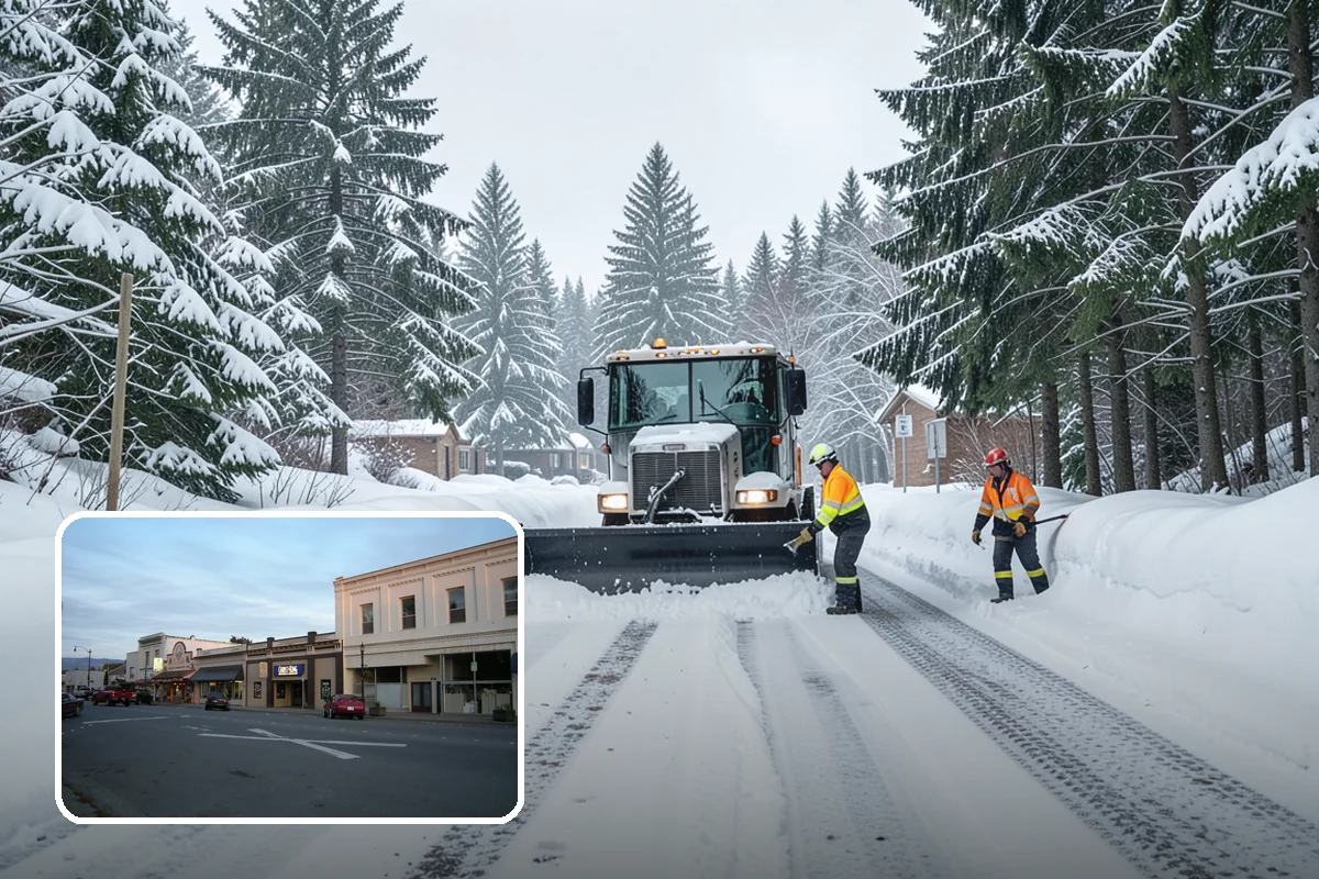 Data Center Snow Removal in Burlington, Skagit County, WA - Generator pads and fuel lanes cleared as top priority