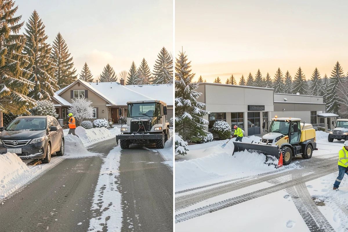 Data Center Snow Removal in Covington, King County, WA - Identify critical-access routes for generators, fuel, chillers, and entrances