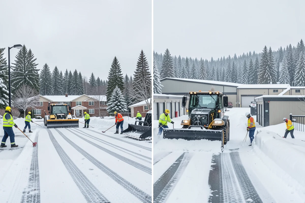 Data Center Snow Removal in Des Moines, King County, WA - Identify critical-access routes for generators, fuel, chillers, and entrances