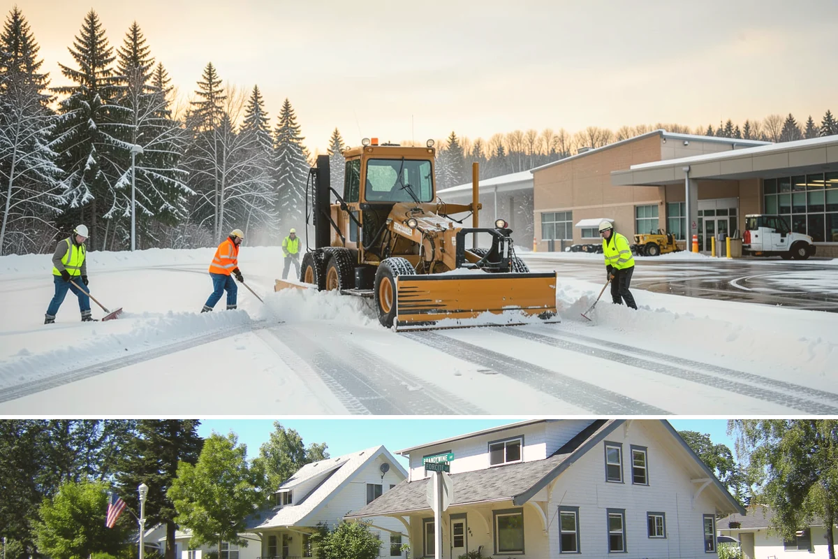 Data Center Snow Removal in DuPont, Pierce County, WA - Foothill and upland sites can need service from November into March, later than lowland Puget Sound properties.