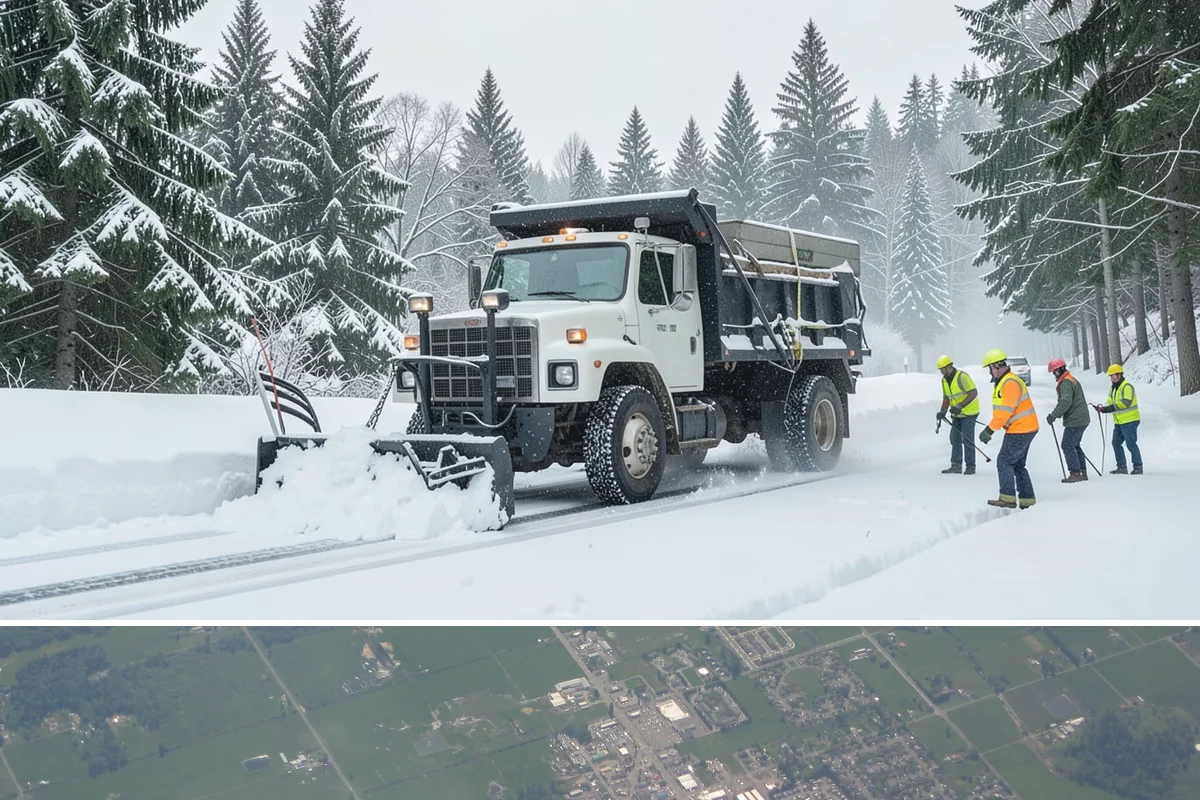 Data Center Snow Removal in Enumclaw, King County, WA - Foothill and upland sites can need service from November into March, later than lowland Puget Sound properties.
