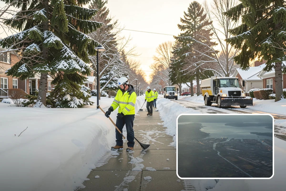 Data Center Snow Removal in Fife, Pierce County, WA - Generator pads and fuel lanes cleared as top priority