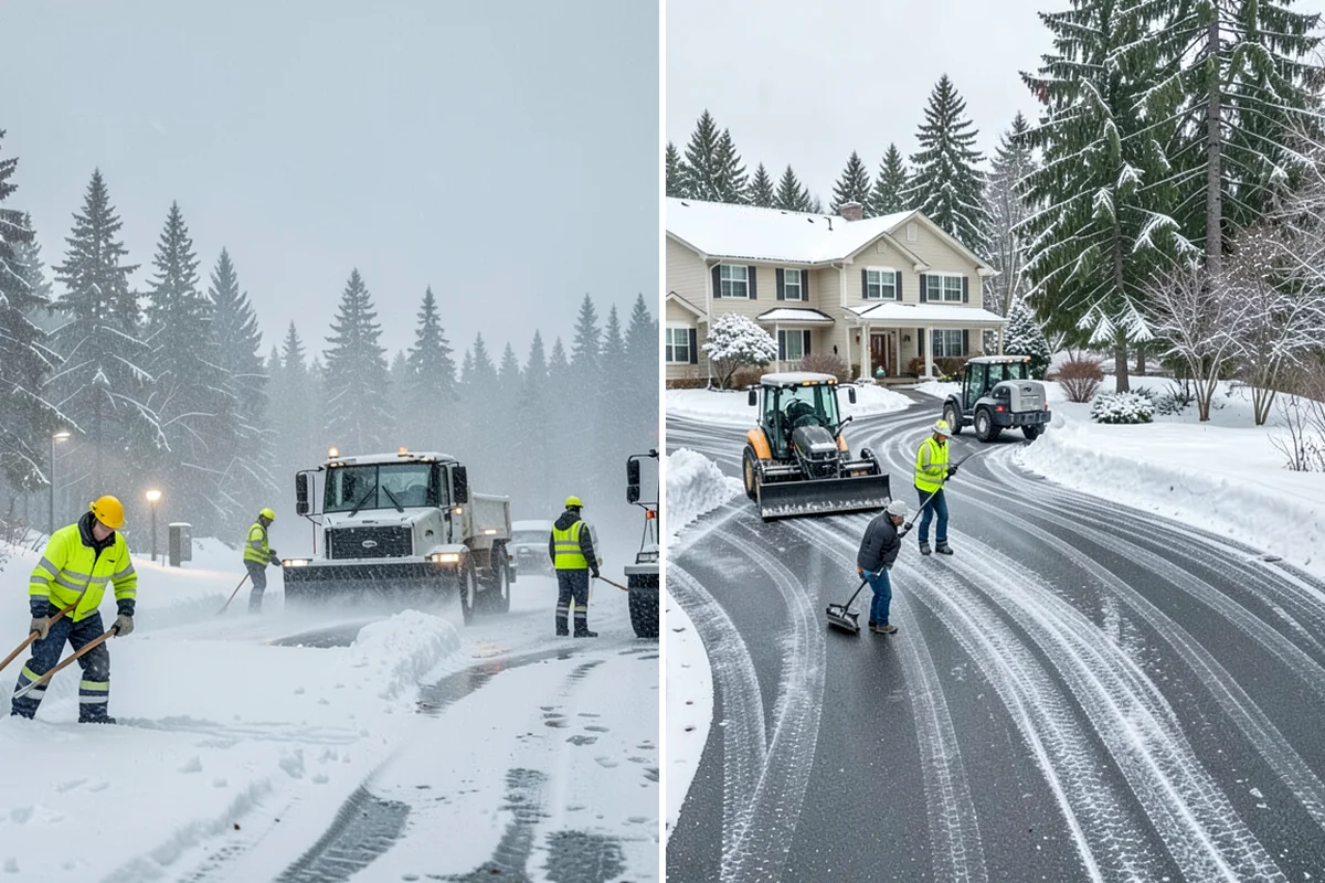 Data Center Snow Removal in Gig Harbor, Pierce County, WA - Identify critical-access routes for generators, fuel, chillers, and entrances