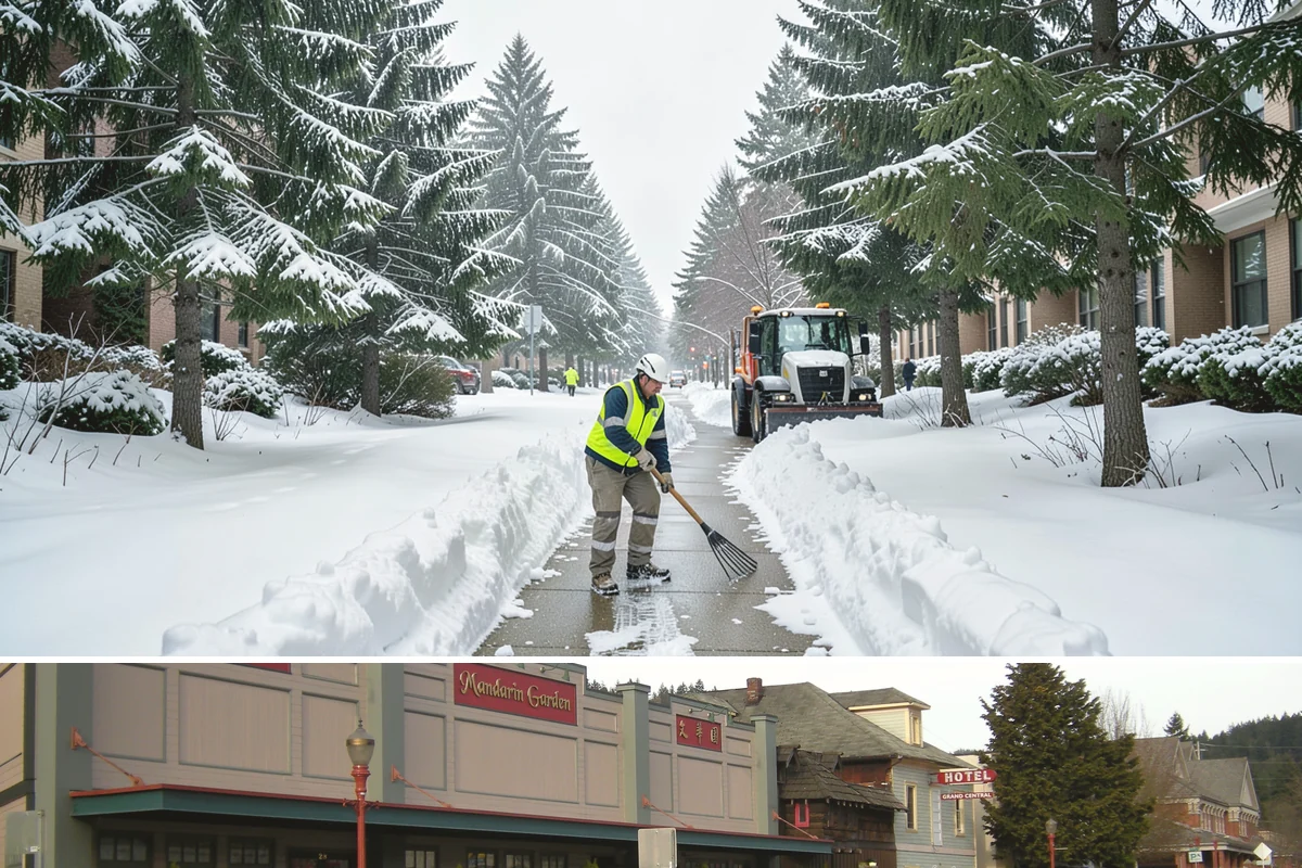 Data Center Snow Removal in Issaquah, King County, WA - Foothill and upland sites can need service from November into March, later than lowland Puget Sound properties.