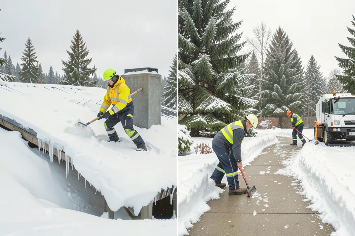 Data Center Snow Removal in Kent, King County, WA - Identify critical-access routes for generators, fuel, chillers, and entrances